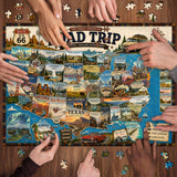 American Road Trip Jigsaw Puzzle 1000 Pieces