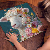 Flower Sheep Jigsaw Puzzle 1000 Pieces