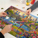 Urban Yoga Bliss Jigsaw Puzzle 1000 Pieces