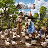 Farm Life Jigsaw Puzzle 1000 Pieces