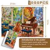 Four Seasons Music Room Jigsaw Puzzle 1000 Pieces