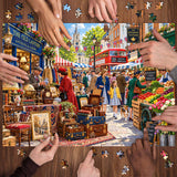 British Market Day Jigsaw Puzzle 1000 Pieces
