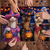 Alpacas' Halloween Jigsaw Puzzle 1000 Pieces