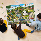 Happy Village Jigsaw Puzzle 1000 Pieces