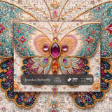 Jeweled Butterfly Jigsaw Puzzle 1000 Pieces
