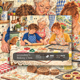 Grandma’s Baking Class Jigsaw Puzzle 1000 Pieces