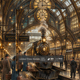 Gilded Time Station Jigsaw Puzzle 1000 Pieces