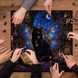 Midnight Magic Cat Jigsaw Puzzle 1000 Pieces
