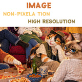 Purrfect Costume Party Jigsaw Puzzle 1000 Pieces