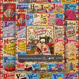 Vintage Sewing Sampler Jigsaw Puzzle 1000 Pieces