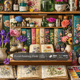 Floral Painting Desk Jigsaw Puzzle 1000 Pieces