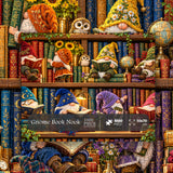 Gnome Book Nook Jigsaw Puzzle 1000 Pieces