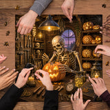 Pumpkin Carver Jigsaw Puzzle 1000 Pieces