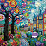 Blossom Town Jigsaw Puzzle 1000 Pieces