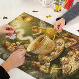Fairy Tea Party Jigsaw Puzzle 1000 Pieces