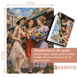 Blooming Beauties Jigsaw Puzzle 1000 Pieces