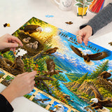 Eagle Life Cycle Jigsaw Puzzle 1000 Pieces
