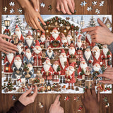 Winter Santa Claus Town Jigsaw Puzzle 1000 Pieces