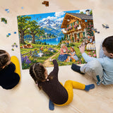 Summer at the Chalet Jigsaw Puzzle 1000 Pieces