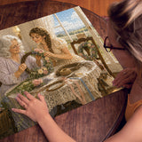 Grandma' s Floral Lesson Jigsaw Puzzle 1000 Pieces