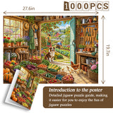 Harvest Garden Shed Jigsaw Puzzle 1000 Pieces