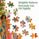 Girls' Tropical Holiday Jigsaw Puzzle 1000 Pieces