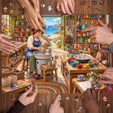 Seaside Pottery Jigsaw Puzzle 1000 Pieces