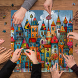 Fairy Tale Town Jigsaw Puzzle 1000 Pieces