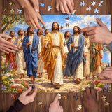 Walking With Jesus Jigsaw Puzzle 1000 Pieces