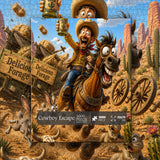 Cowboy Escape Jigsaw Puzzle 1000 Pieces