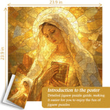 The Golden Madonna Jigsaw Puzzle 1000 Pieces