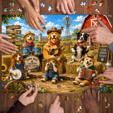 Country Paws Concert Jigsaw Puzzle 1000 Pieces