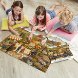 Autumn Village Fair Jigsaw Puzzle 1000 Pieces