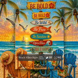 Beach Vibes Signs Jigsaw Puzzle 1000 Pieces