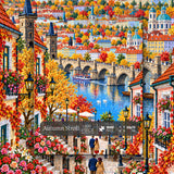 Autumn Stroll Jigsaw Puzzle 1000 Pieces