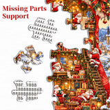 Christmas Stocking Workshop Jigsaw Puzzle 1000 Pieces