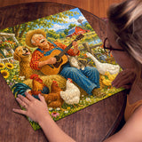 Farmyard Melody Jigsaw Puzzle 1000 Pieces