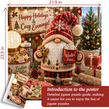 Christmas Gnome Bakery Jigsaw Puzzle 1000 Pieces