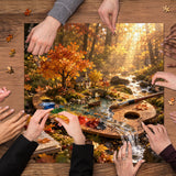 Autumn Palette Jigsaw Puzzle 1000 Pieces