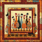 Fabric Chickens Jigsaw Puzzle 1000 Pieces