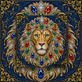 Gilded Lion Crest Jigsaw Puzzle 1000 Pieces