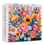 Vibrant Flowers Jigsaw Puzzle 1000 Pieces