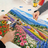 Valley of Blooms Jigsaw Puzzle 1000 Pieces