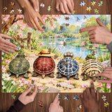 Spring Turtle Jigsaw Puzzle 1000 Pieces