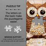 Jewelry Owl Jigsaw Puzzle 1000 Pieces