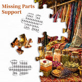 Boho Spice Market Jigsaw Puzzle 1000 Pieces