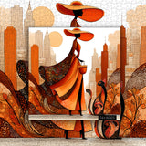 Orange Time Jigsaw Puzzle 1000 Pieces