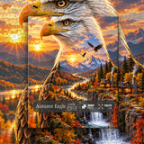 Autumn Eagle Jigsaw Puzzle 1000 Pieces