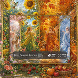 Four Season Fairies Jigsaw Puzzle 1000 Pieces