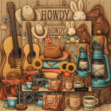 Cowboy's Camp Jigsaw Puzzle 1000 Pieces
